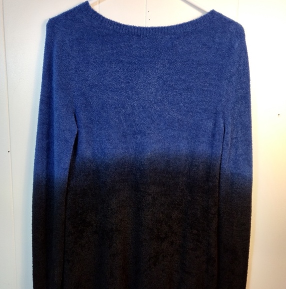 Saks fifth ave ombre blue/ blk size s/p - Picture 4 of 7